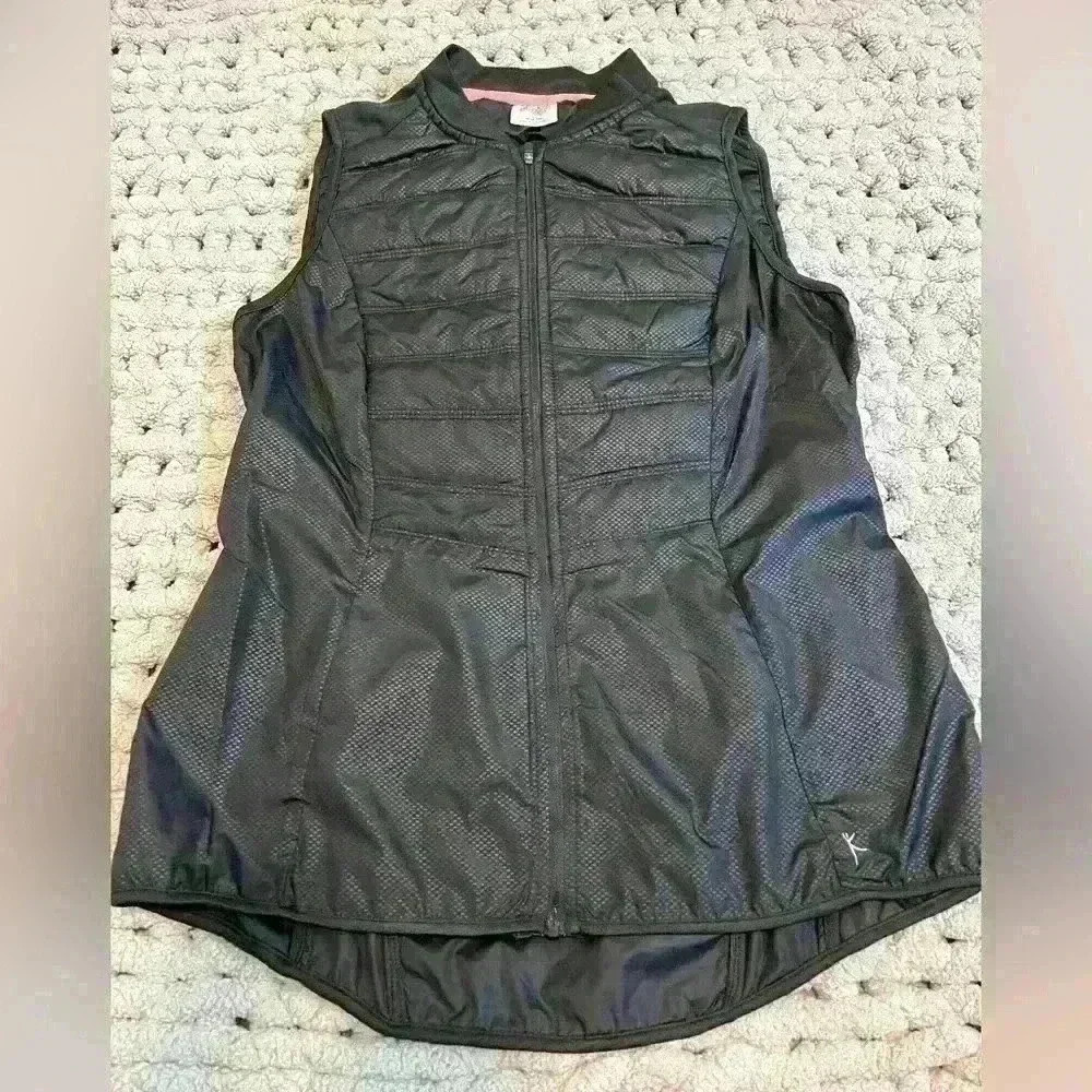 Danskin Athletic Black Vest Size Medium